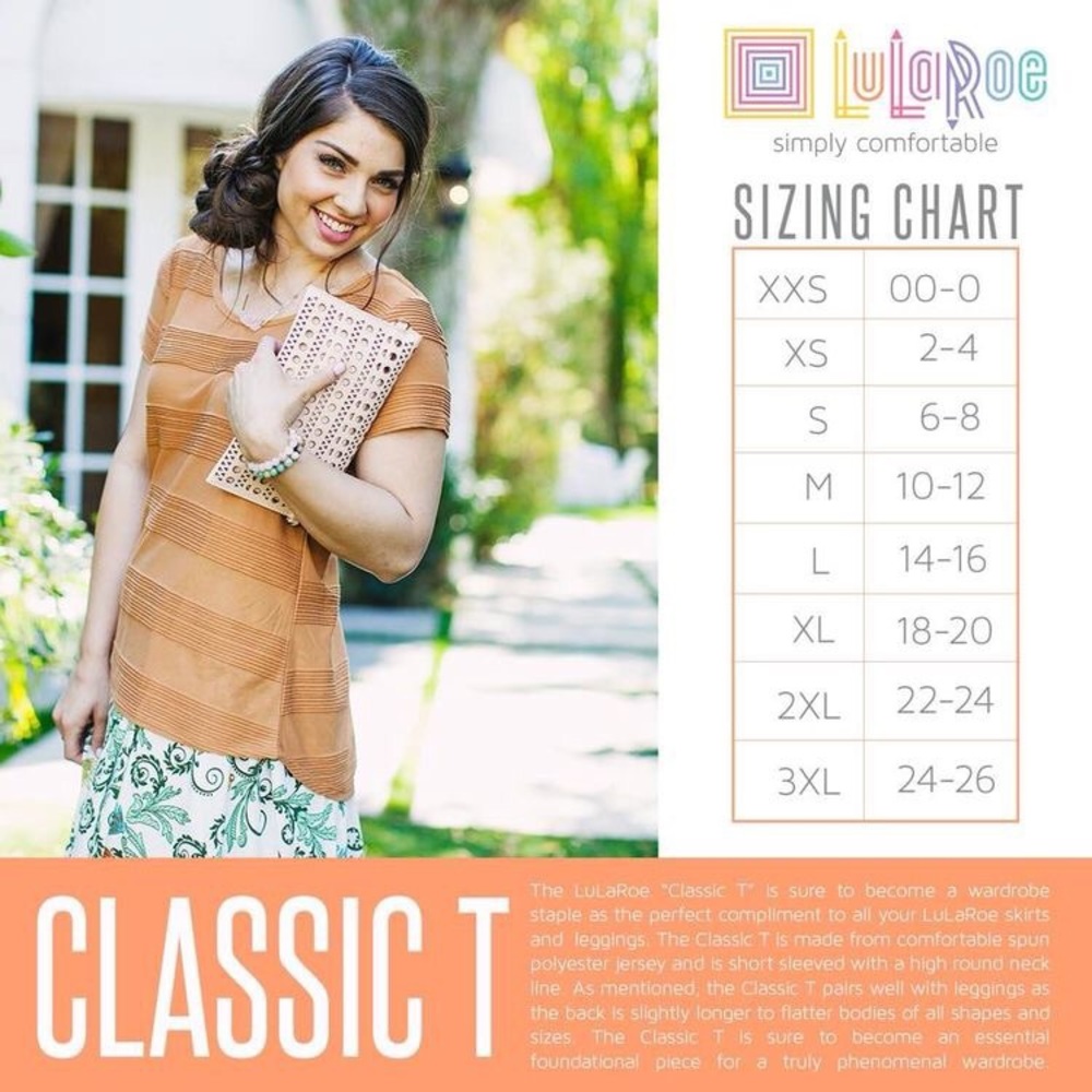 LuLaRoe Jane & Classic T from Americano Collection